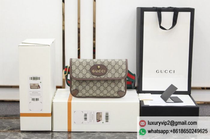Gucci Totem GG Superme Fanny Pack 493930 Waist Bags