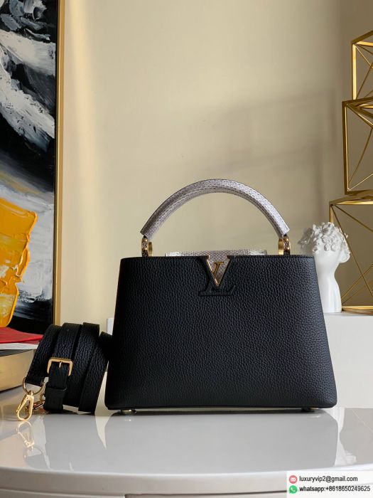 LV snake Capucines PM Small Tote Bags