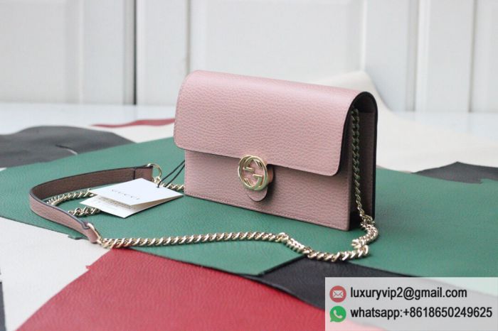 Gucci woc G Chain 510314 Pink Shoulder Bags