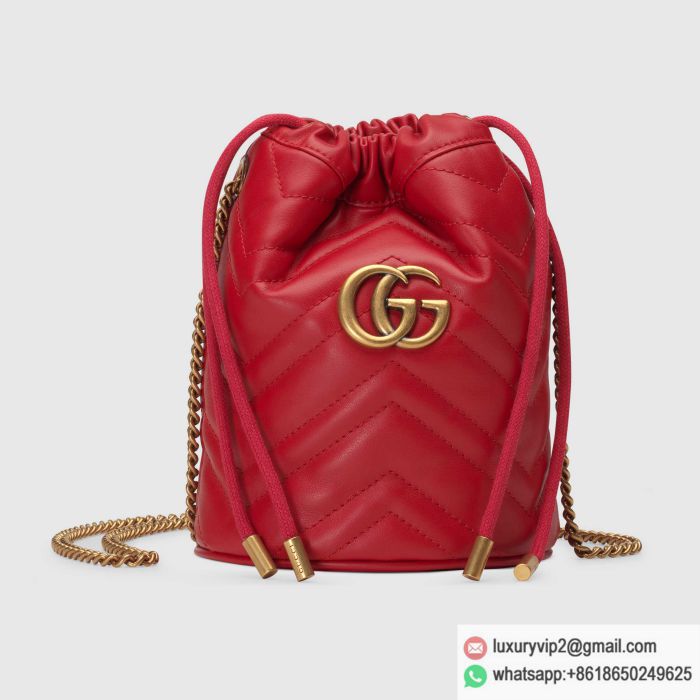 Gucci GG Marmont mini 575163 DTDRT 6433 Bucket Bags