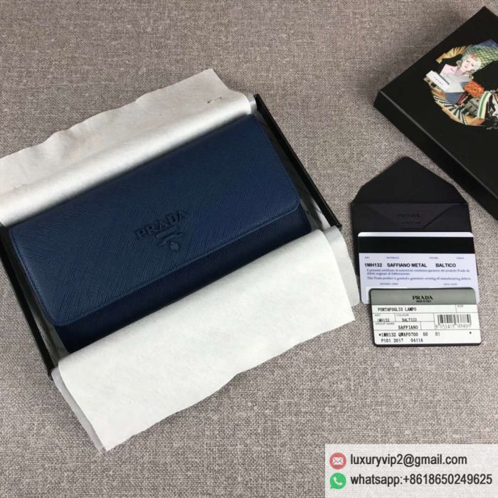 Prada Leather flap 1MH132 Wallets
