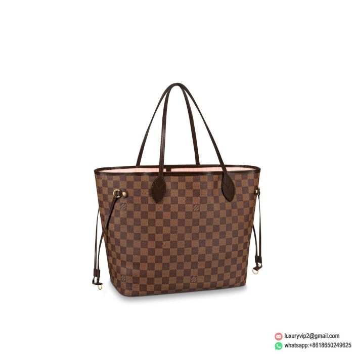 LV NEVERFULL MM medium N41603 Pink Shopping Bags