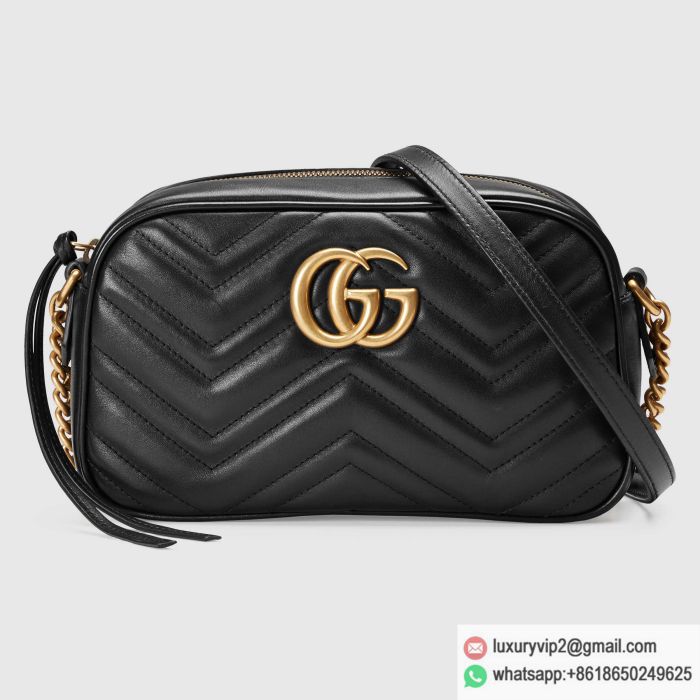 Gucci GG Marmont Small 447632 Black Shoulder Bags