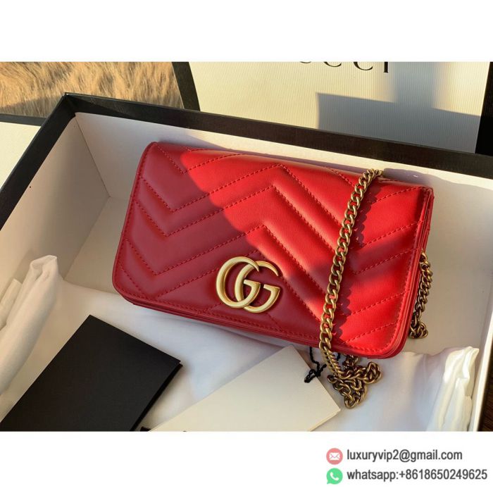 Gucci GG Marmont Woc Chain 488426 Shoulder Bags