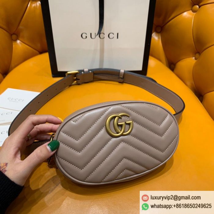 Gucci GG Marmont Fanny Pack 476434 DSVRT 5729 Waist Bags