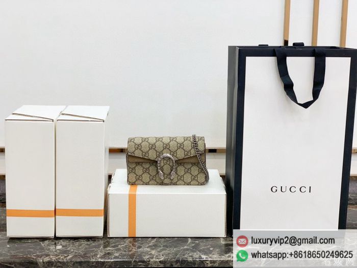 Gucci Dionysus mini 476432 Khaki Shoulder Bags
