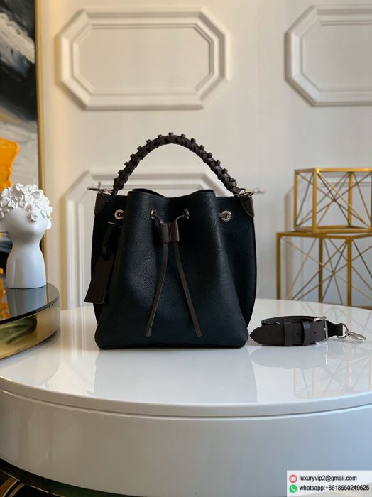 LV Leather Muria M55800 Bucket Bags