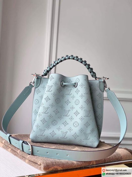 LV Leather Muria M55906 Bucket Bags