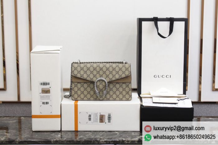 Gucci Dionysus Small 400249 Brown Shoulder Bags