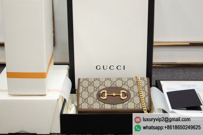 Gucci 1955 Horsebit wallet with chain 621892 92TCG 8563 Shoulder Bags