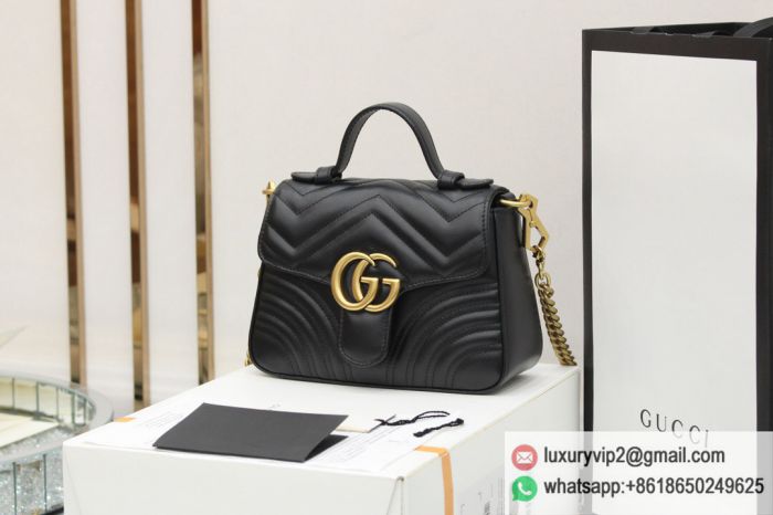 Gucci GG Marmont mini top handle bag 547260 DTDIT 1000 Tote Bags