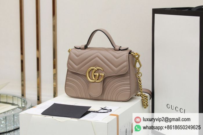 Gucci GG Marmont mini top handle bag 547260 DTDIT 5729 Tote Bags