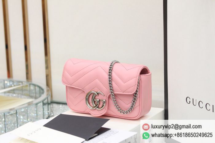 Gucci GG Marmont super mini bag 476433 DTDCP 5815 Shoulder Bags