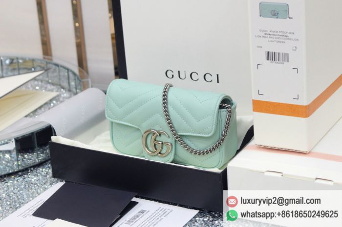 Gucci GG Marmont super mini bag 476433 Shoulder Bags