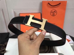 Hermes Men's Belt Top Quality Custom Togo Leather Belt 38mm