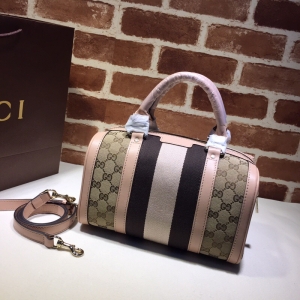 Gucci women's small Boston cylinder Handbag