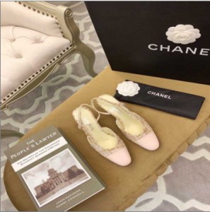 Chanel Slingback Classic Series Ladies High Heels