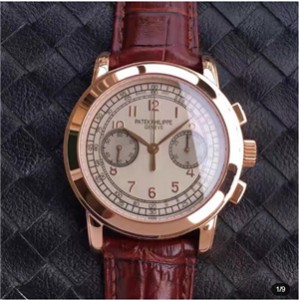 Patek Philippe Complication Chronograph Series Manual Winding 7750 Movement Mechanical Men's watch