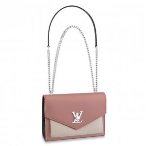 LV color matching diagonal Handbag