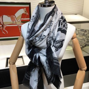 Dior silk scarf Dior'tropical birds' 100% top pure cashmere scarf