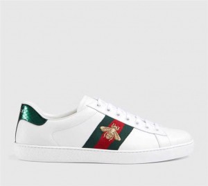Gucci men's bee embroidery Shoes