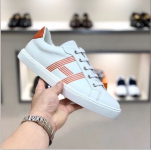 Hermes 2020 new men's Avantage white sneakers