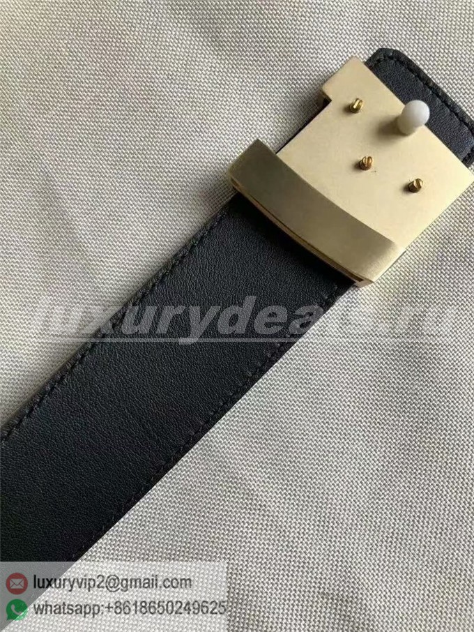 LV men&#39;s belt LV double-sided head layer cowhide belt Louis Vuitton&#39;s iconic Monogram embossing ...