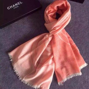 Chanel scarf CH52424 double-sided double jacquard cashmere