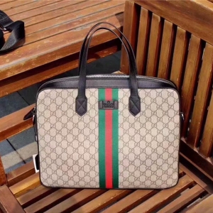 Gucci men's briefcase 2019 latest briefcase portable diagonal bag