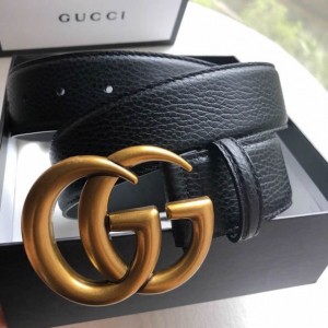 Gucci belt Gucci lychee texture logo vintage belt