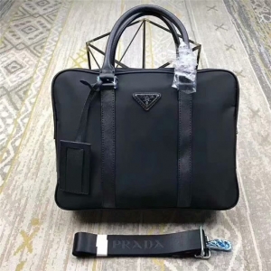 PRADA portable briefcase PRADA portable diagonal men's bag
