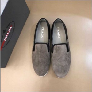 PRADA stitching 2020 summer new men's casual Shoes