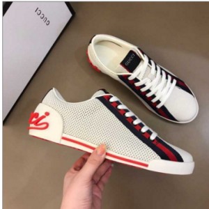 Gucci canvas surface G new men's retro low-top casual Shoes