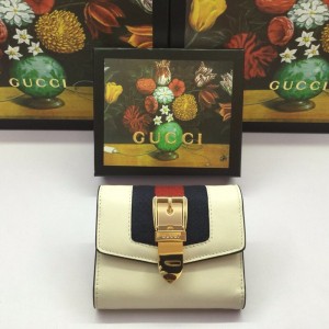 Gucci Women's Sylvie Leather Classic Wallet